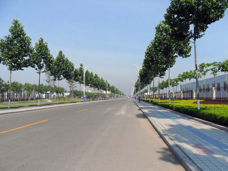从化高技术产业园创业路人行道改造工程
